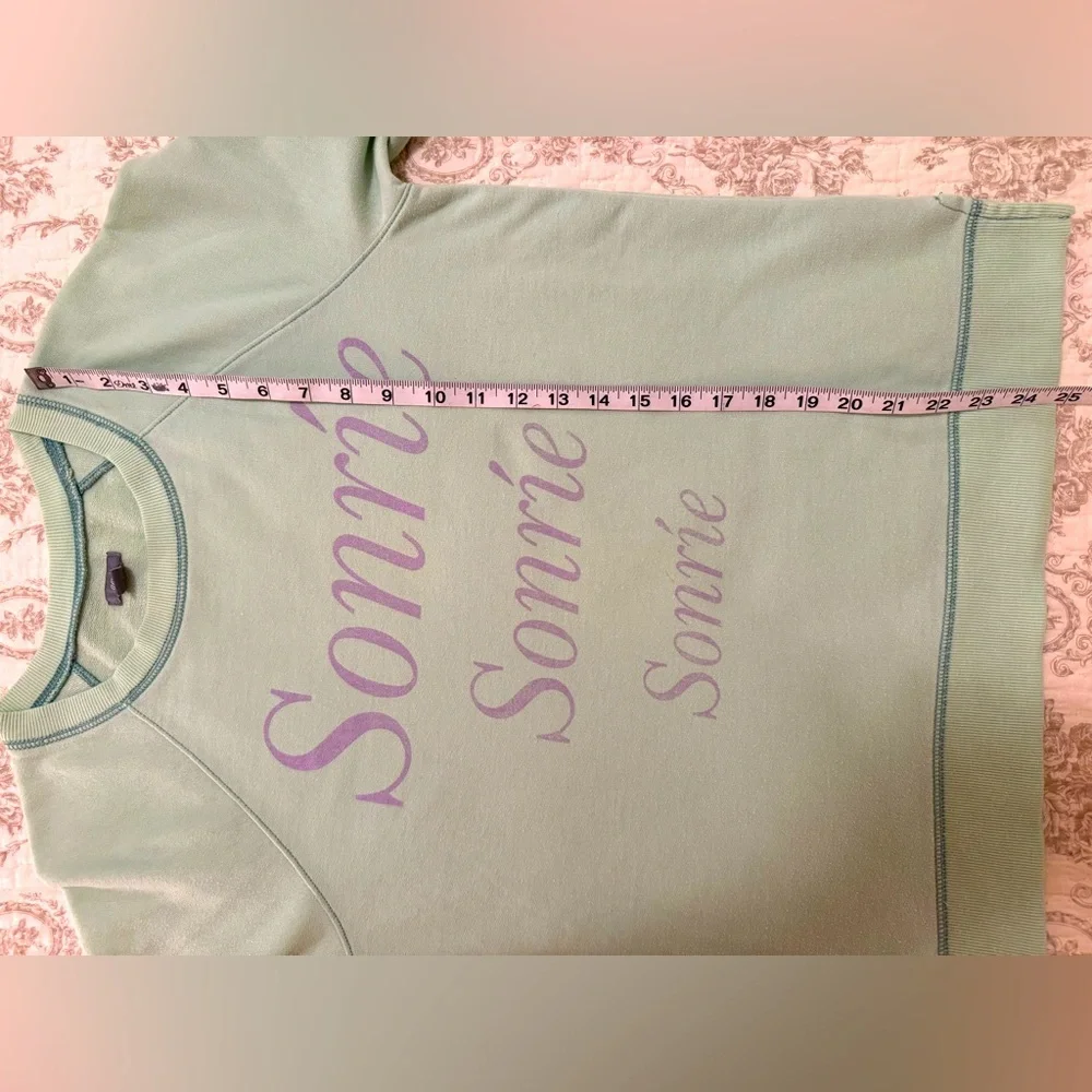 Aerie Mint Green Knit Top, M🦋 - Picture 3 of 6